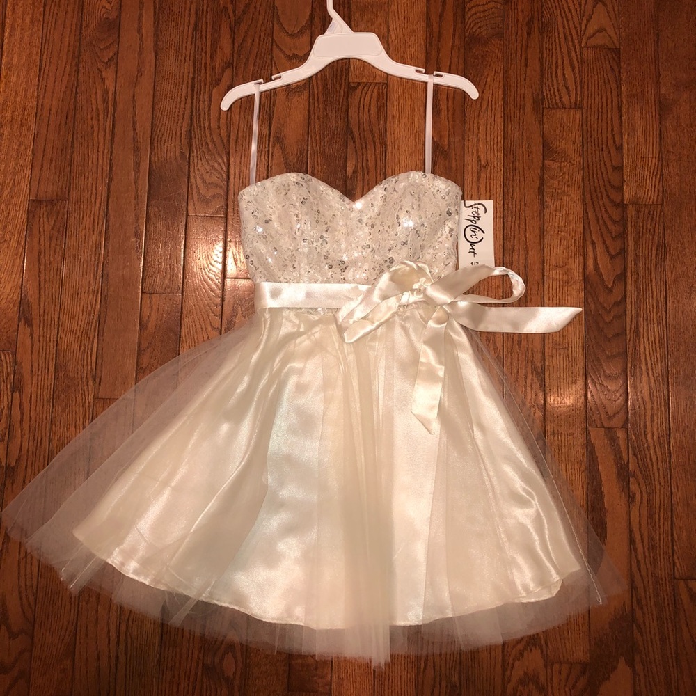 Ivory Steppin’ Out Dress